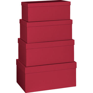 STEWO Box cadeau One Colour 2552784222 rouge 4 pcs.