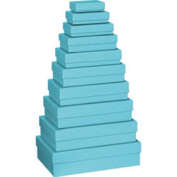 STEWO Box regalo One Colour 2553783441 blu chiaro 10 pz.