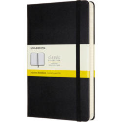 MOLESKINE Carnet HC L/A5 628011 quadrillé, noir, 400 pages