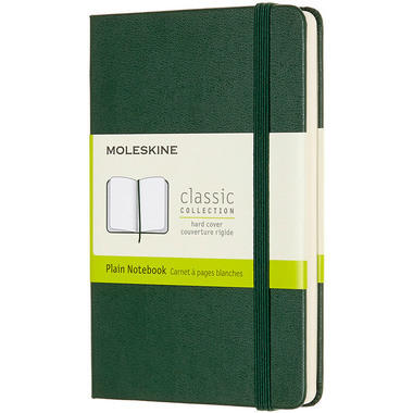 MOLESKINE Taccuino HC P/A6 629032 in bianco, verde, 192 pagine