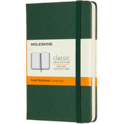 MOLESKINE Carnet HC P/A6 629025 lingé, vert, 192 pages