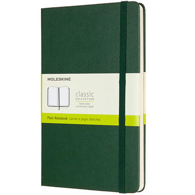 MOLESKINE Taccuino HC L/A5 629070 in bianco, verde, 240 pagine