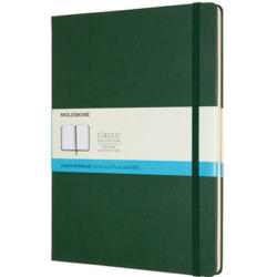MOLESKINE Carnet XL HC 25x19cm 629131 pointé, vert, 192 pages
