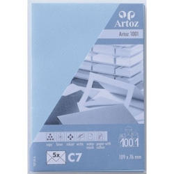 ARTOZ Enveloppes 1001 C7 107134184 100g, bleu pastel 5 pcs.