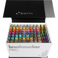 KARIN Brush Marker PRO 27C13 Mega Box 72 colori