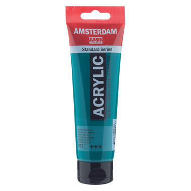 AMSTERDAM Peinture acrylique 120ml 17096752 phthalo vert 675