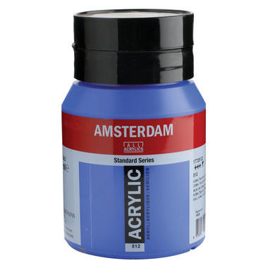 AMSTERDAM Acrylfarbe 500ml 17725122 Kobaltblau Ultramarin 512