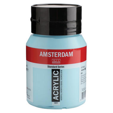 AMSTERDAM Peinture acrylique 500ml 17725512 bleu 551