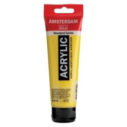 AMSTERDAM Colore acrilici 120ml 17092722 trasp.giallo 272