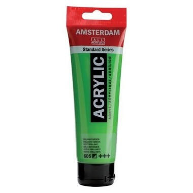 AMSTERDAM Colore acrilici 120ml 17096052 verde brill. 605