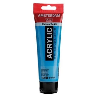 AMSTERDAM Colore acrilici 120ml 17095642 blu brill. 564