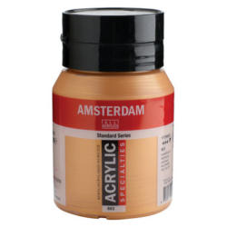 AMSTERDAM Peinture acrylique 500ml 17728032 or 803