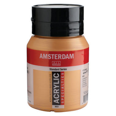 AMSTERDAM Acrylfarbe 500ml 17728032 goldfarbe 803