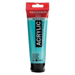 AMSTERDAM Peinture acrylique 120ml 17096612 turquoise 661