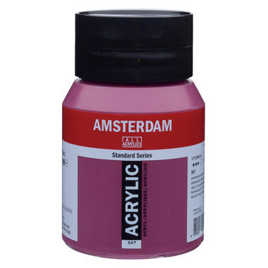 AMSTERDAM Peinture acrylique 500ml 17725672 permanent rouge/violet 567
