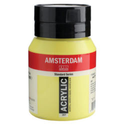 AMSTERDAM Peinture acrylique 500ml 17722672 jaune 267