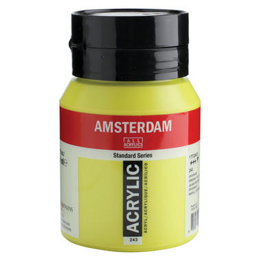 AMSTERDAM Colore acrilici 500ml 17722432 verdegiallo 243