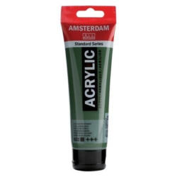 AMSTERDAM Peinture acrylique 120ml 17096222 olive 622