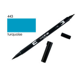 TOMBOW Dual Brush Pen ABT 443 turchese