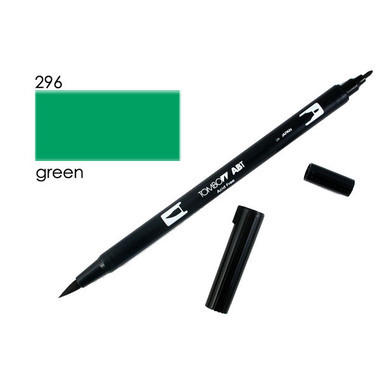 TOMBOW Dual Brush Pen ABT 296 verde