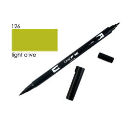 TOMBOW Dual Brush Pen ABT 126 oliva chiaro