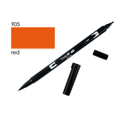 TOMBOW Dual Brush Pen ABT 905 rosso