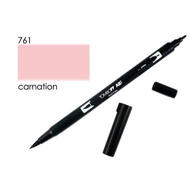 TOMBOW Dual Brush Pen ABT 761 carnation