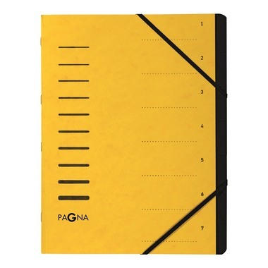 PAGNA Dossier archivio 40058-05 giallo 7 pezzi