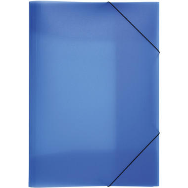PAGNA Cartelle elastici A3 21638-07 blu PP 3 coperchi