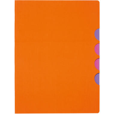 PAGNA Ordnungsmappe 5 Fächer 41805-09 Style up orange