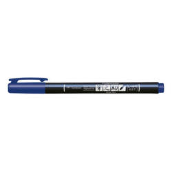 TOMBOW Penna di calligrafia Hard WS-BH15 Fudenosuke, blu