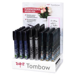 TOMBOW Stylo de calligraphie WS-TBHS-48P-A Fudenosuke, Display