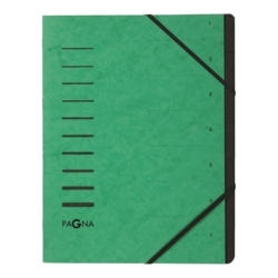 PAGNA Dossier archivio 40058-03 verde 7 pezzi