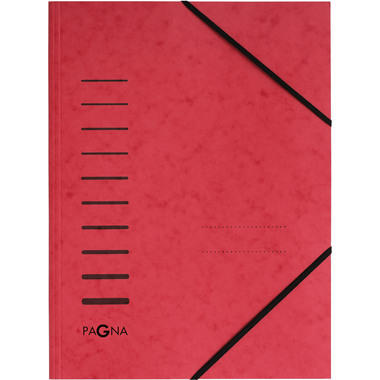PAGNA Cartellina con elastico A4 24001-01 rosso