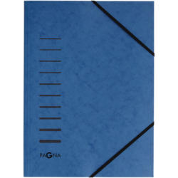 PAGNA Pochette à élastique A4 24001-02 bleu