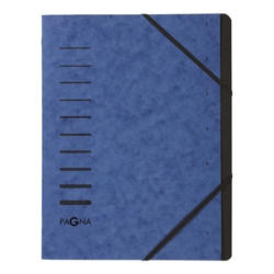 PAGNA Dossier archivio 40058-02 blu 7 pezzi