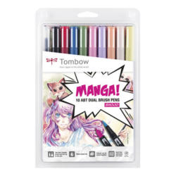 TOMBOW Manga-Set Shojo ABT-10C-MANG 10 pezzi