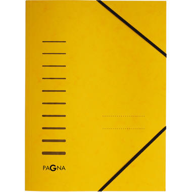 PAGNA Pochette à élastique A4 24001-05 jaune