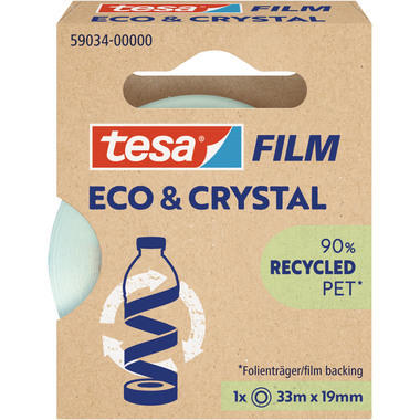 TESA Tesafilm eco&crystal 33mx19mm 59034-00000 Nastro adesivo 1 pezzi