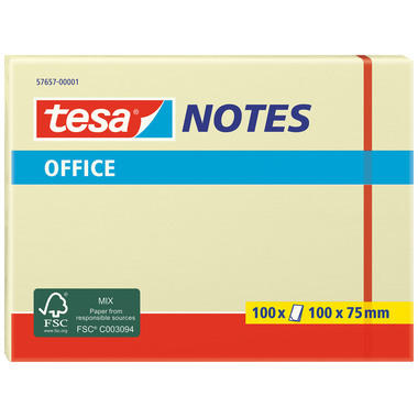 TESA Office Notes 75x100mm 576570000 giallo 100 fogli