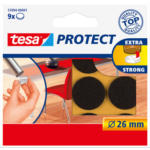 Die Post | La Poste | La Posta TESA Filzgleiter Protect 26mm 578940000 braun, rund 9 Stück