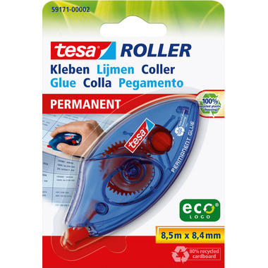 TESA Roller collante 591710000 8,4mmx8,5m permanent