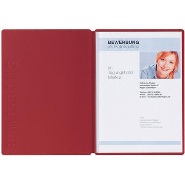 PAGNA Dossier de canditat. A4 22006-01 rouge allemand