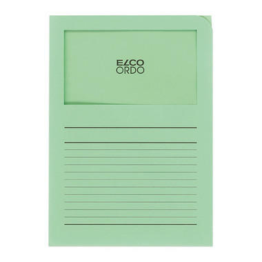 ELCO Dossier d'organ. Ordo A4 29489.61 classico, vert 100 pièces