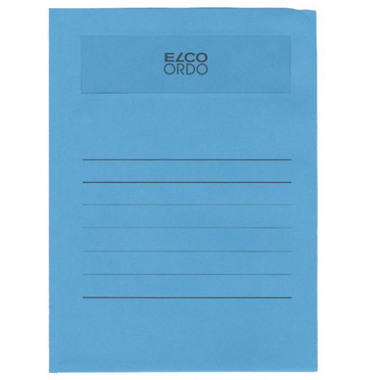 ELCO Dossier d'organ. Ordo A4 29465.32 volumino, bleu 50 pièces