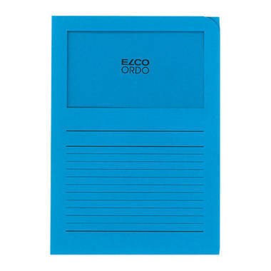 ELCO Dossier d'organ. Ordo A4 29489.32 classico, bleu int. 100 pièces