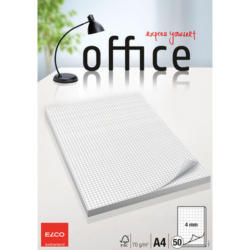 ELCO Bloc notes Office A4 74403.17 quadrillé, 70g 50 feuilles