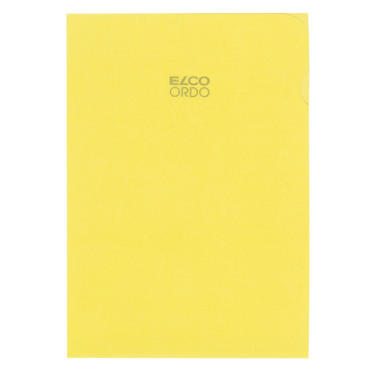 ELCO Dossier Ordo A4 29490.74 transparent, jaune 100 pièces
