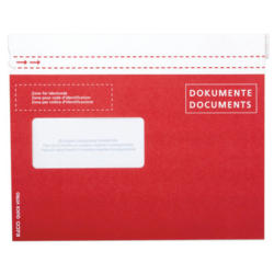 ELCO Borsa documenti Quick Vitro 29129.80 C5 rosso sinistra 250
