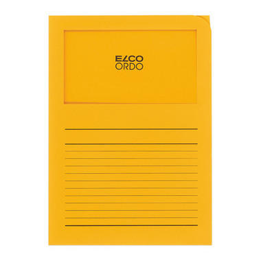 ELCO Organisationsmappe Ordo A4 29489.42 classico, goldgelb 100 Stück